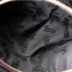 Gucci Hysteria Patent Grape Suede Clutch Handbag