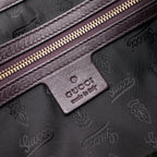 Gucci Hysteria Patent Grape Suede Clutch Handbag