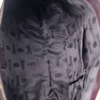 Gucci Hysteria Patent Grape Suede Clutch Handbag