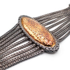 John Hardy 22k Sterling Silver Palu Strand Bracelet