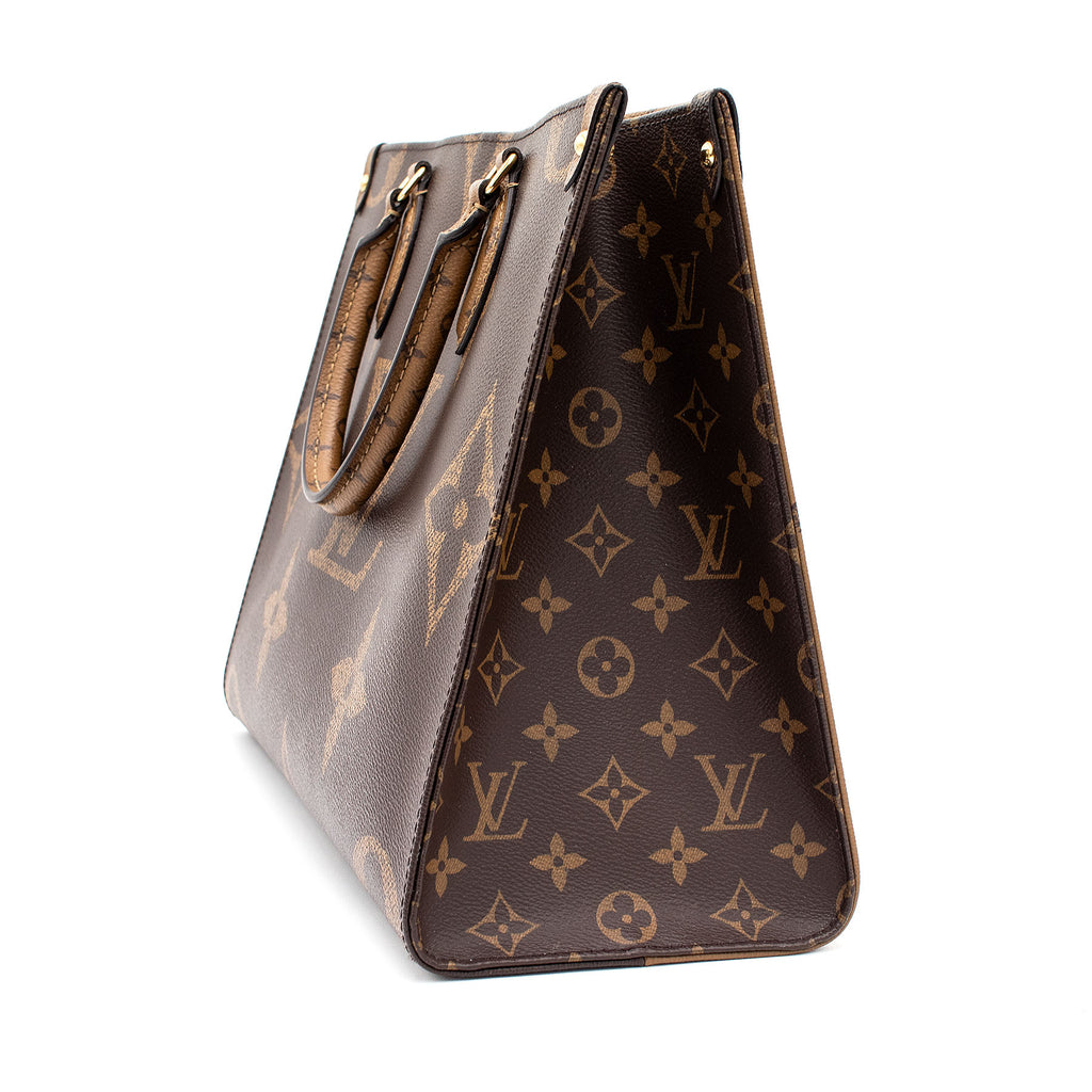 Louis Vuitton On The Go Monogram Reverse MM Handbag