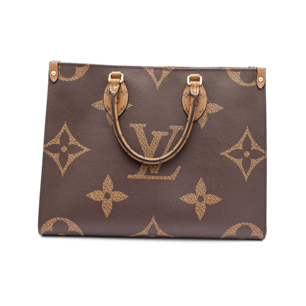 Louis Vuitton On The Go Monogram Reverse MM Handbag