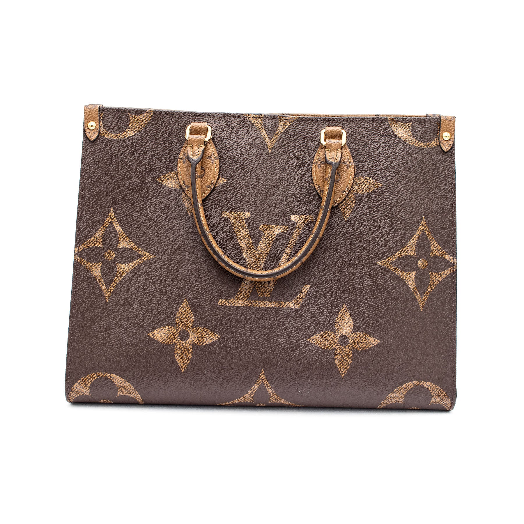 Louis Vuitton On The Go Monogram Reverse MM Handbag