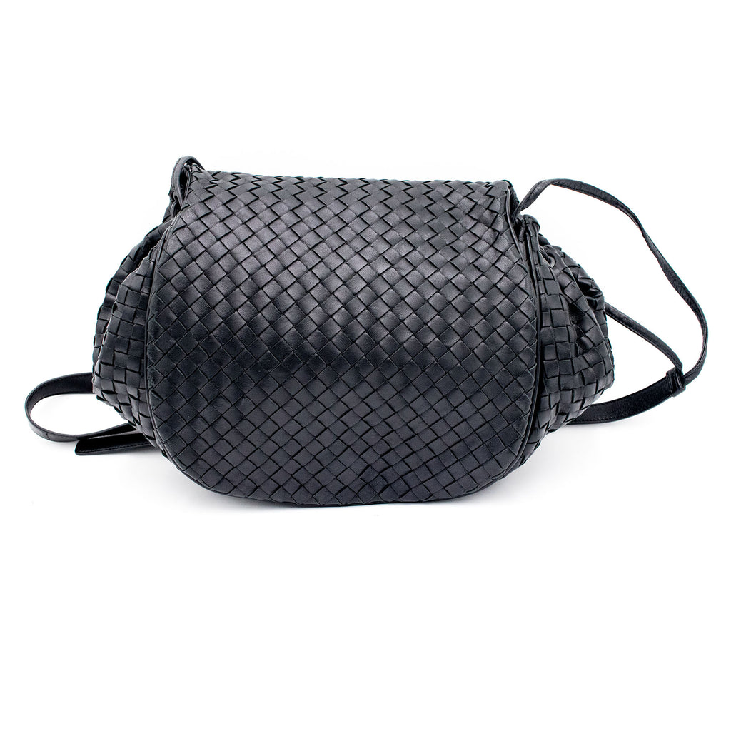 Bottega Veneta Black Nappa Leather Ladies Shoulder Bag