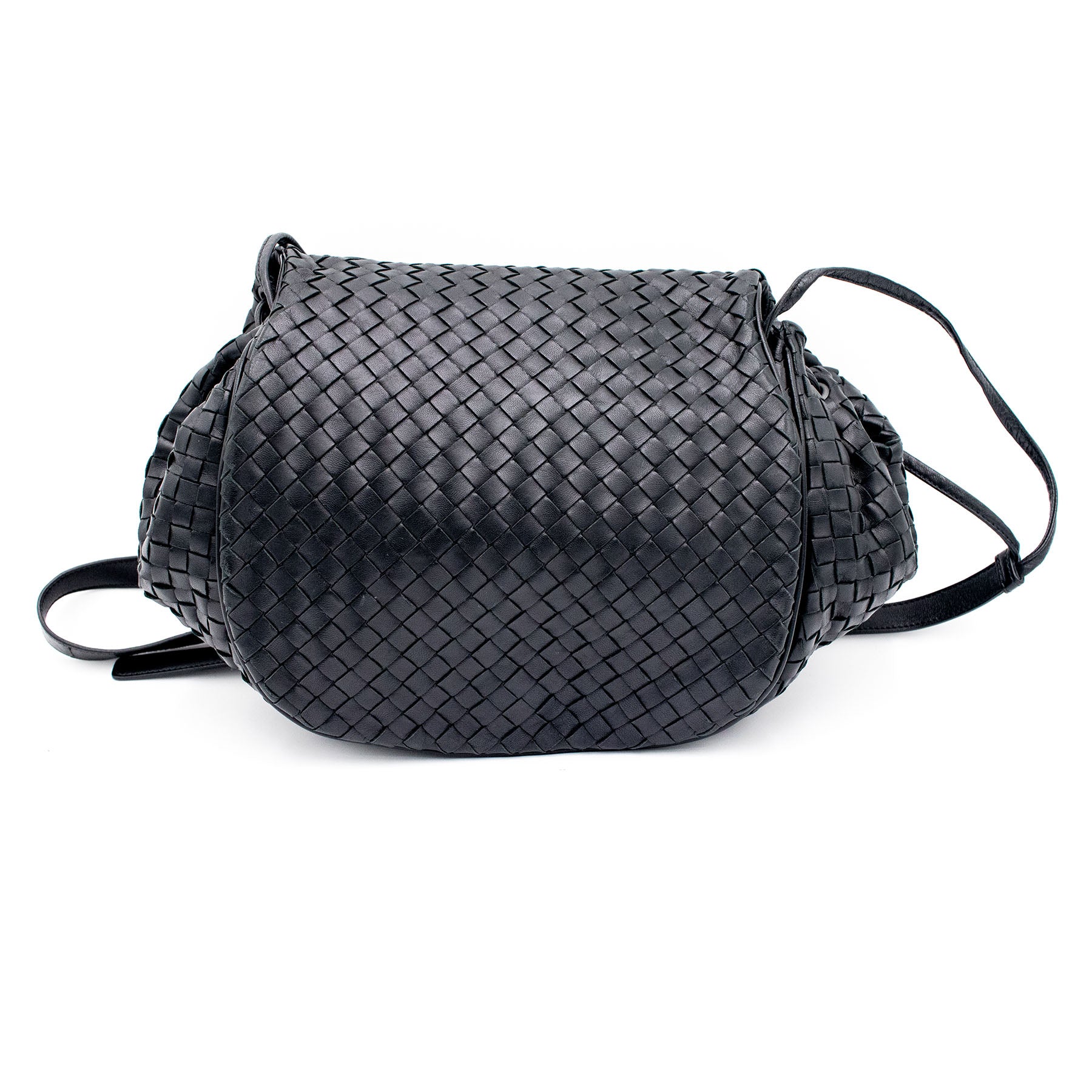 Bottega Veneta Black Nappa Leather Ladies Shoulder Bag