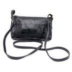 FENDI Patent Black Leather Clutch Handbag