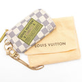 Louis Vuitton Damier Azur Coin Wallet with Keychain & Dustbag