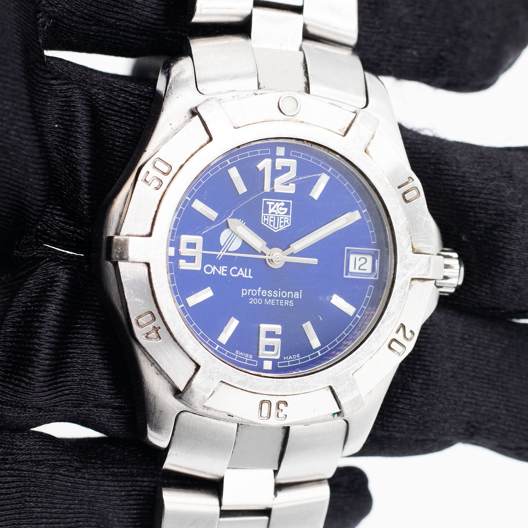 Tag Heuer WN1112 Professional 200 Meters Stainless Steel Watch