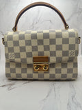 Louis Vuitton Damier Azur Croissete Crossbody Woman’s Handbag