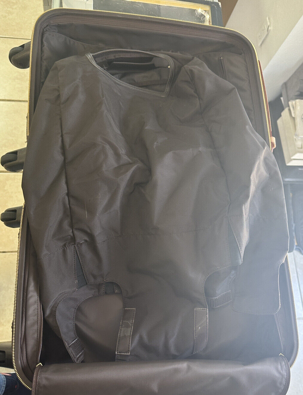 Louis Vuitton Monogram Zephyr 55 Rolling Travel Luggage Bag (Read Description)