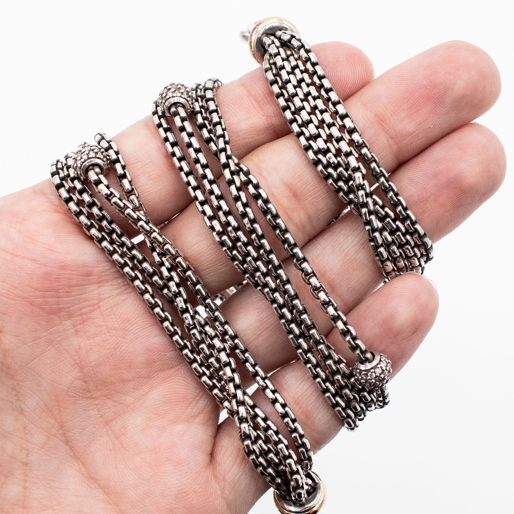 David Yurman Sterling Silver Multi Cables