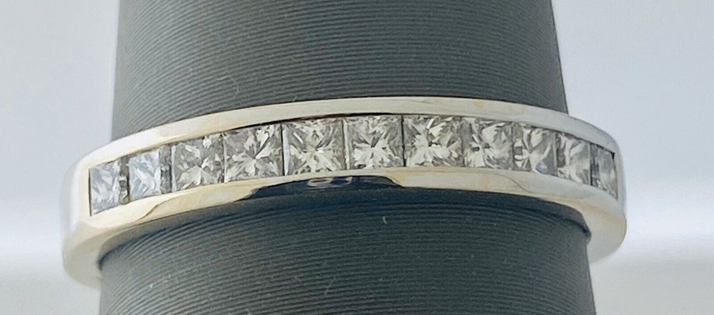 18kt White Gold Princess Cut Diamond Ring