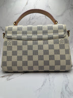 Louis Vuitton Damier Azur Croissete Crossbody Woman’s Handbag