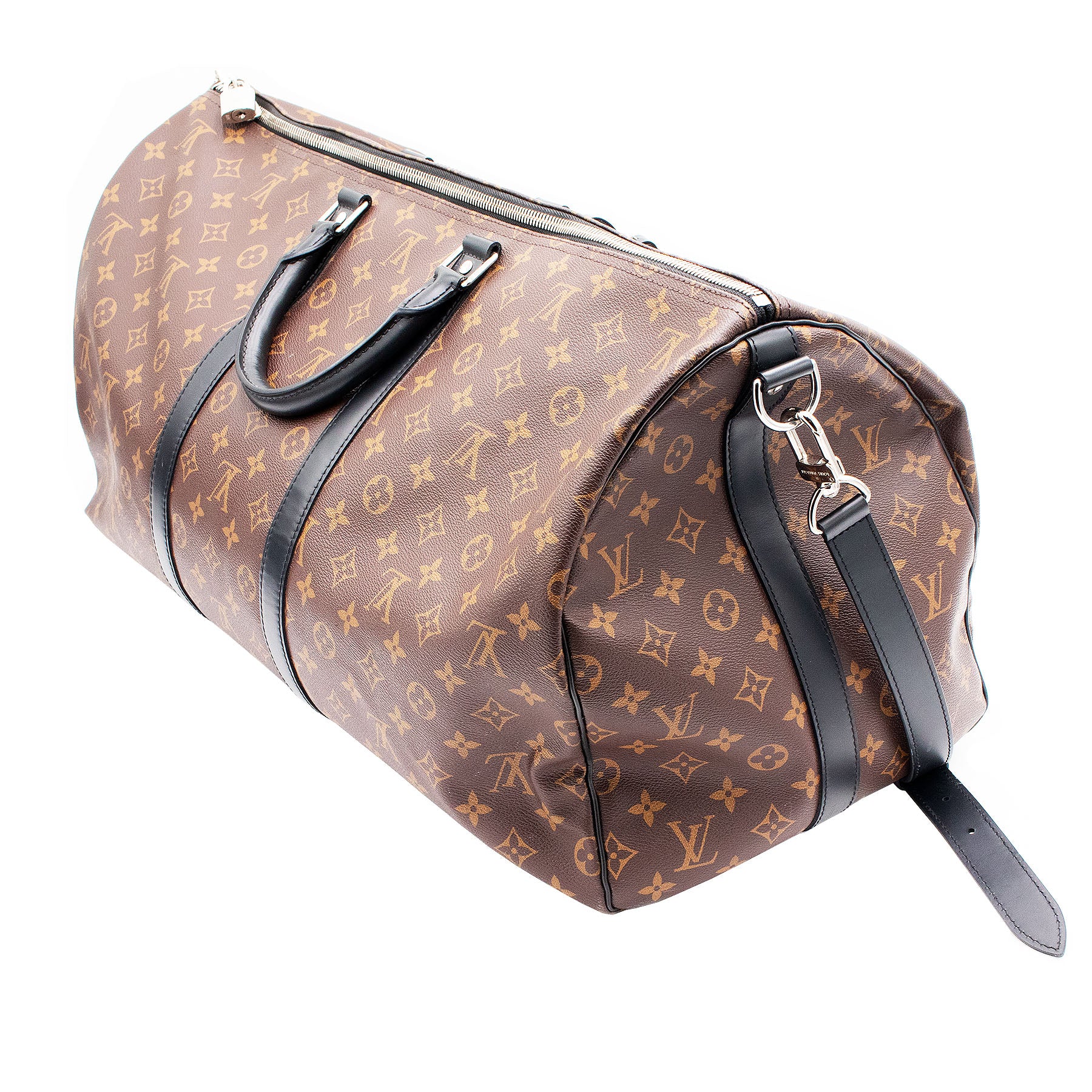 Louis Vuitton Keepall Bandouliere Bag Macassar Monogram Canvas 45