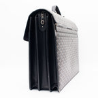 Goyard Black Chypre Deux Soufflets Briefcase Bag