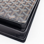 Goyard Black Chypre Deux Soufflets Briefcase Bag