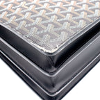 Goyard Black Chypre Deux Soufflets Briefcase Bag