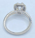 18KT White Gold Diamond Engagement Ring