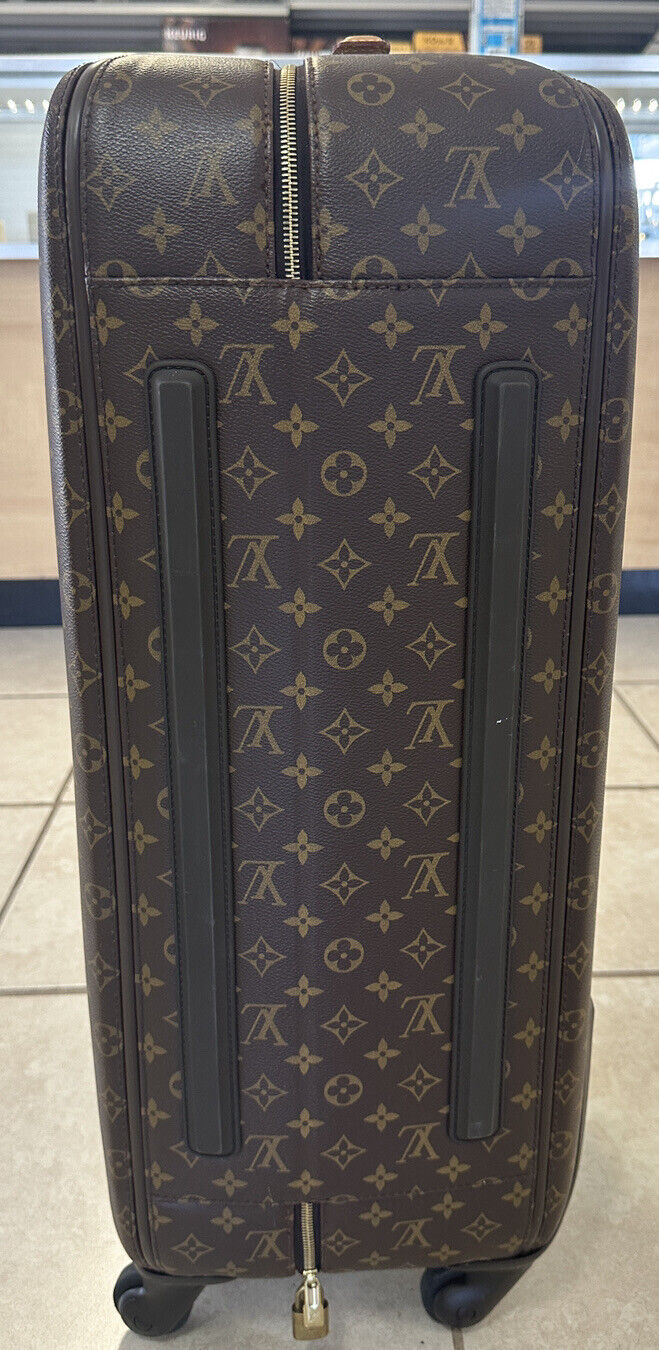 Louis Vuitton Monogram Zephyr 70 Rolling Travel Luggage Bag (Read Description)