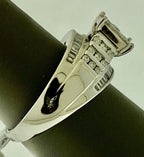 10KT White Gold Diamond Engagement Ring