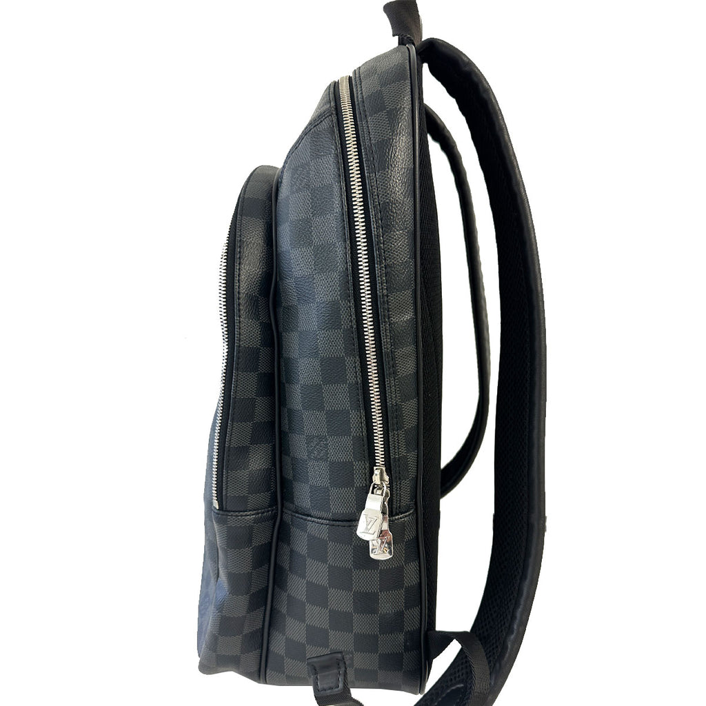 Louis Vuitton Michael Backpack Black Canvas Damier Graphite