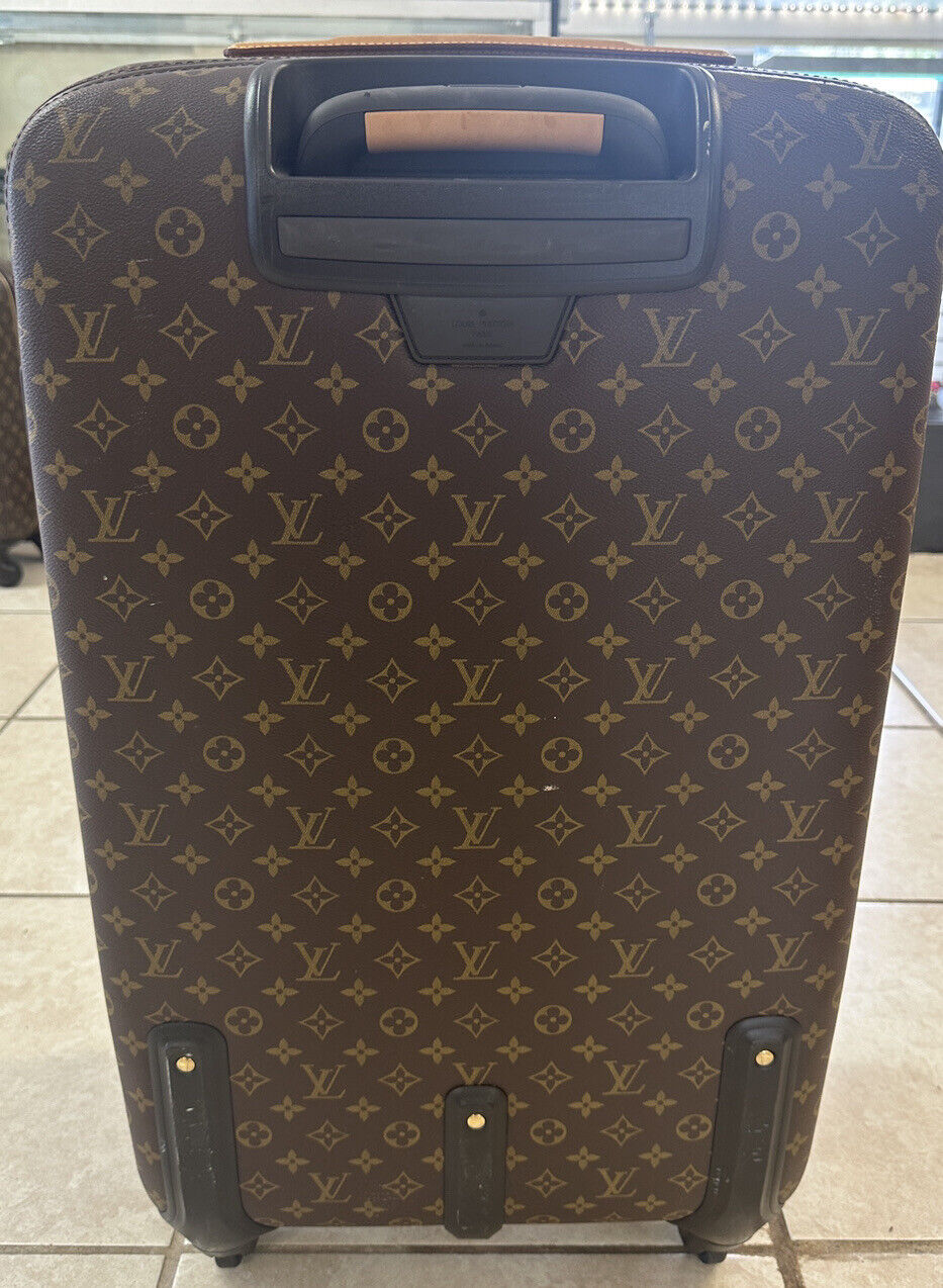 Louis Vuitton Monogram Zephyr 70 Rolling Travel Luggage Bag (Read Description)