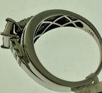 10KT White Gold Diamond Engagement Ring