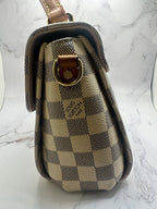Louis Vuitton Damier Azur Croissete Crossbody Woman’s Handbag