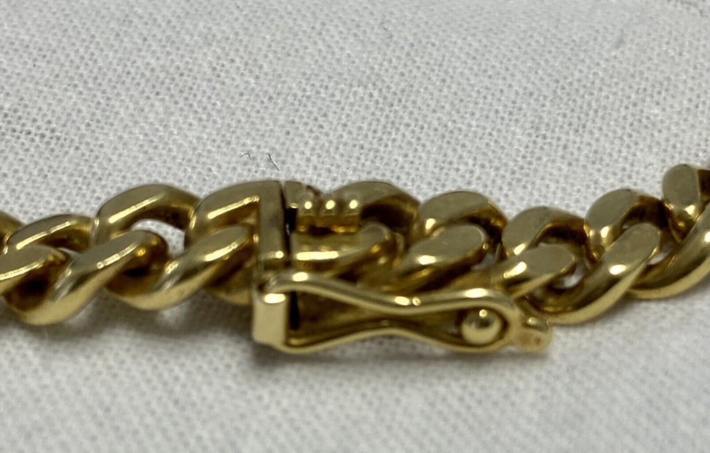 18kt Yellow Gold Cuban Link Chain 73.10 g