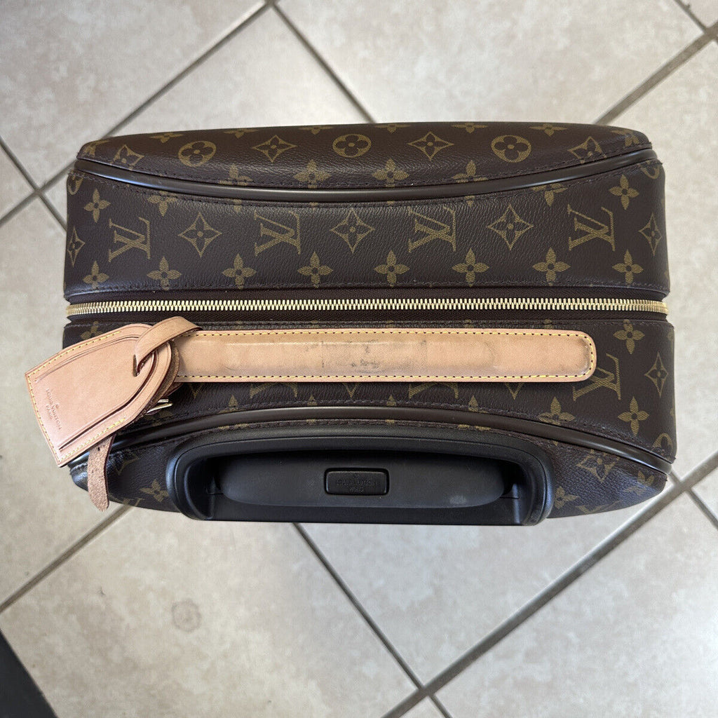 Louis Vuitton Monogram Zephyr 55 Rolling Travel Luggage Bag (Read Description)