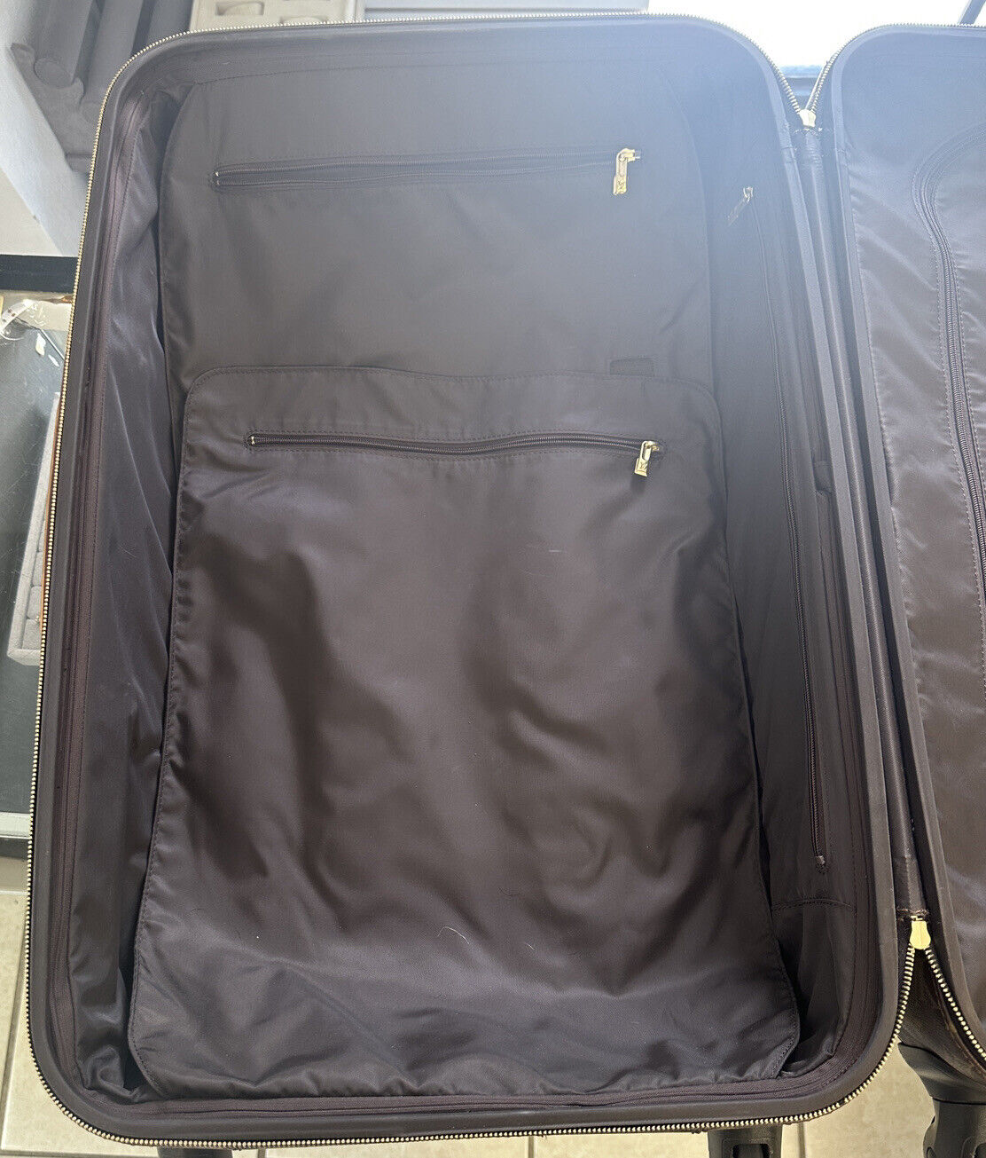 Louis Vuitton Monogram Zephyr 70 Rolling Travel Luggage Bag (Read Description)