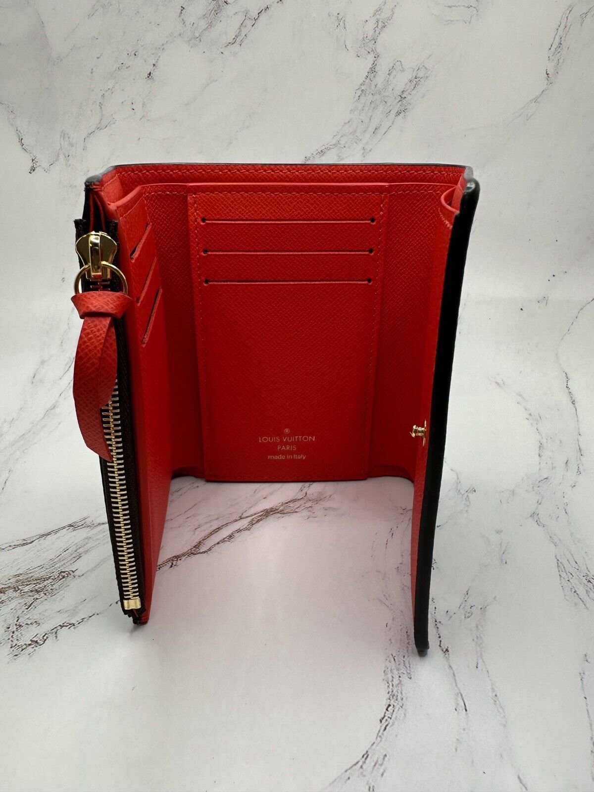 Louis Vuitton Limited Edition Leopard Portefeuille Victorine Wallet W/ Dustbag