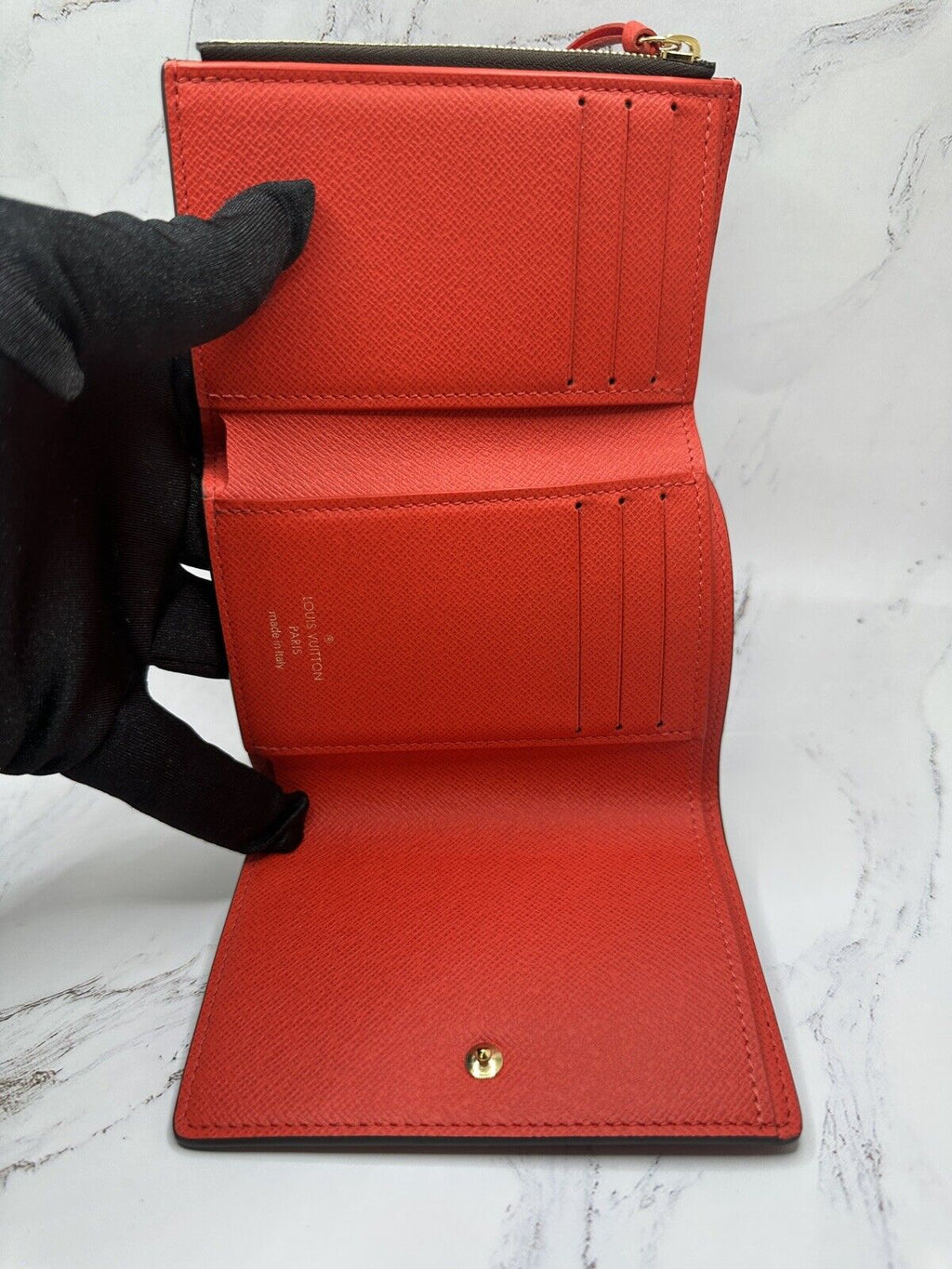 Louis Vuitton Limited Edition Leopard Portefeuille Victorine Wallet W/ Dustbag