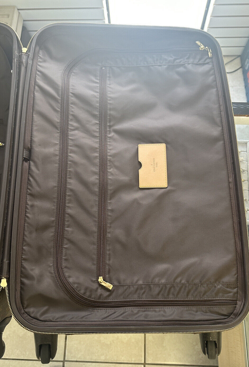 Louis Vuitton Monogram Zephyr 70 Rolling Travel Luggage Bag (Read Description)