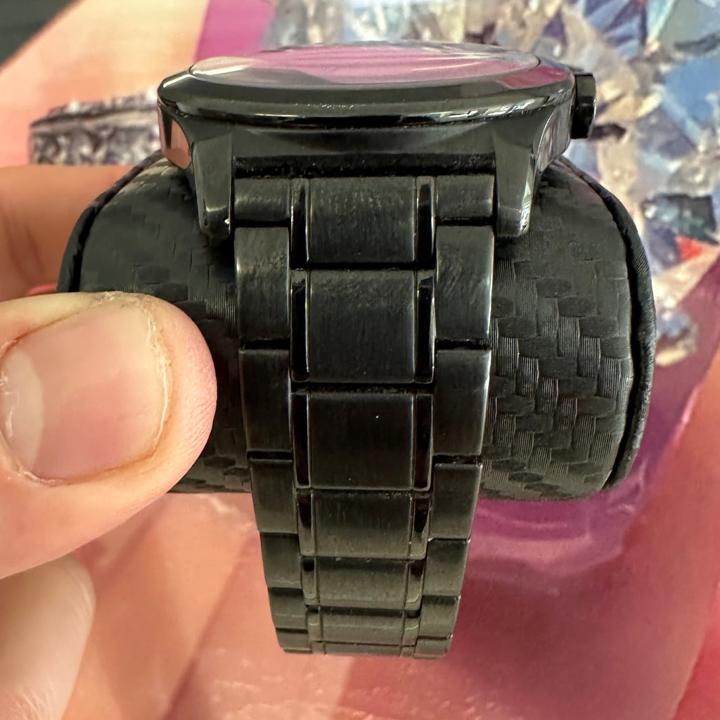Armani Exchange AX7102 Black Stainless Steel Men's 44mm Watch