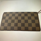Louis Vuitton Emilie Wallet Damier Azur Canvas w/ Rose Ballerine Pink