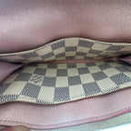 Louis Vuitton Emilie Wallet Damier Azur Canvas w/ Rose Ballerine Pink