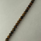 David Yurman 8mm Spiritual Beads Bracelet Sterling Silver w/ Tigers Eye 8.5"