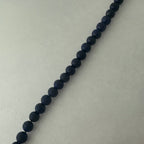 David Yurman 8mm Spiritual Beads Bracelet Sterling Silver w/ Lapis Lazuli 8.5"