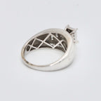 10KT White Gold Diamond Engagement Ring