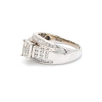 10KT White Gold Diamond Engagement Ring