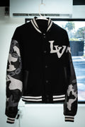 Louis Vuitton Chains Camo Varsity Jacket