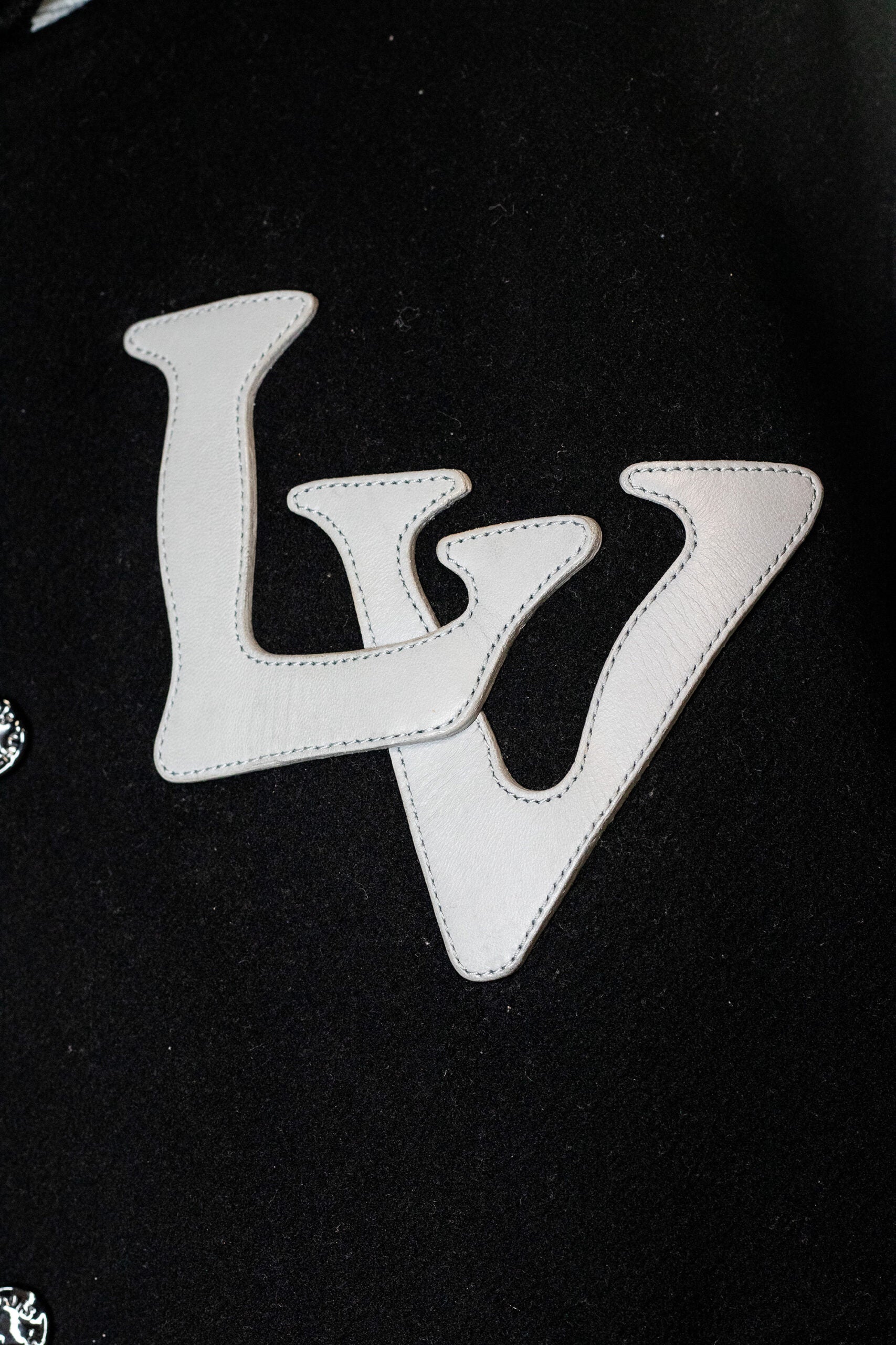 Louis Vuitton Chains Camo Varsity Jacket