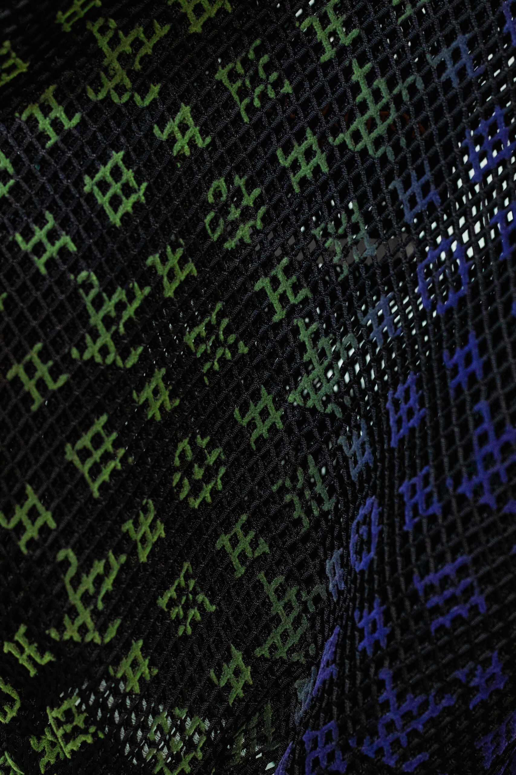 Louis Vuitton Gradient Monogram Mesh Blouson