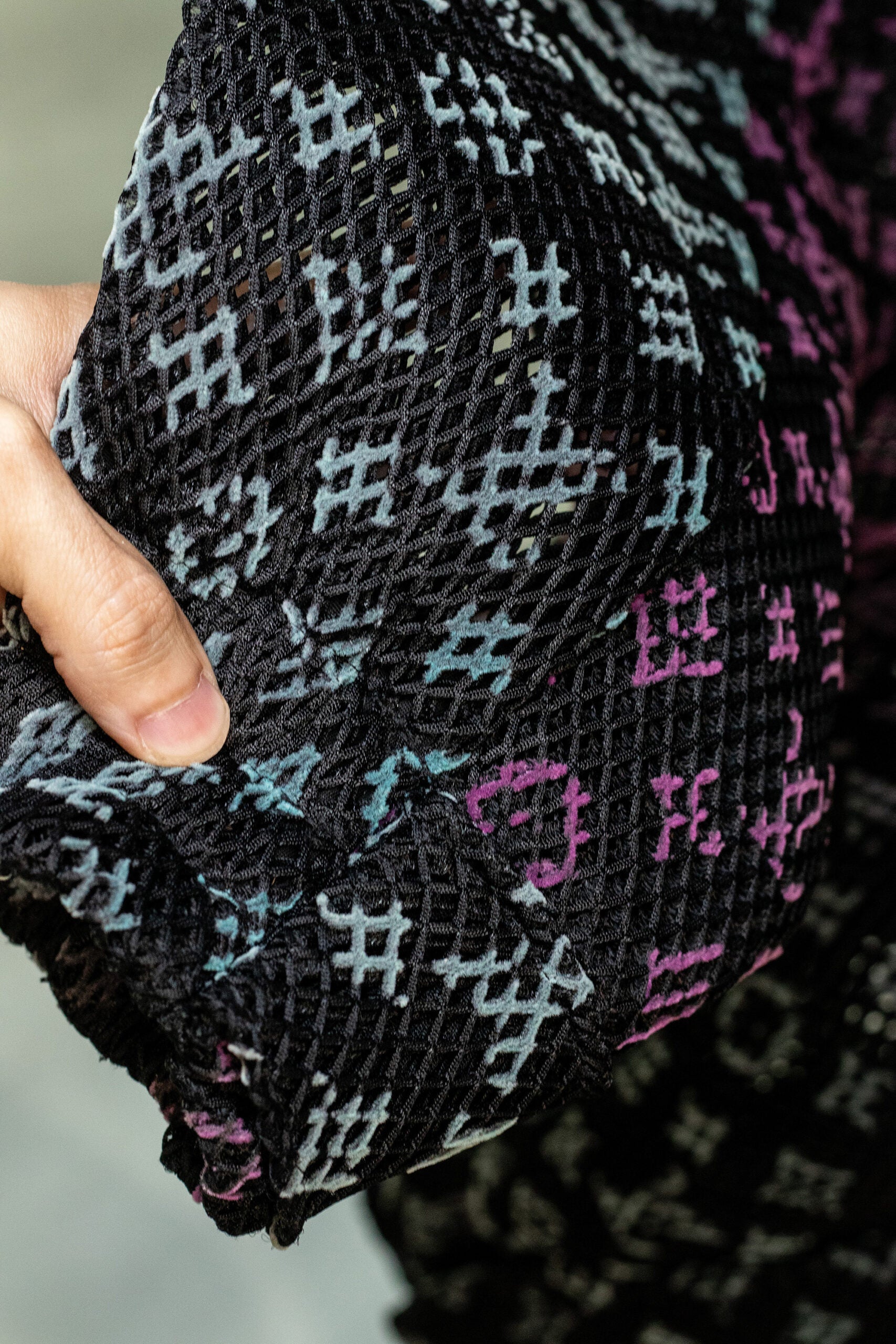 Louis Vuitton Gradient Monogram Mesh Blouson