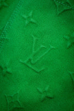 Louis Vuitton Green Monogram Trucker Jacket
