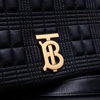 Burberry Lambskin Quilted Medium Lola Bag Black