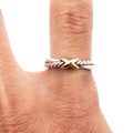 David Yurman Sterling Silver Twisted Rope Ring