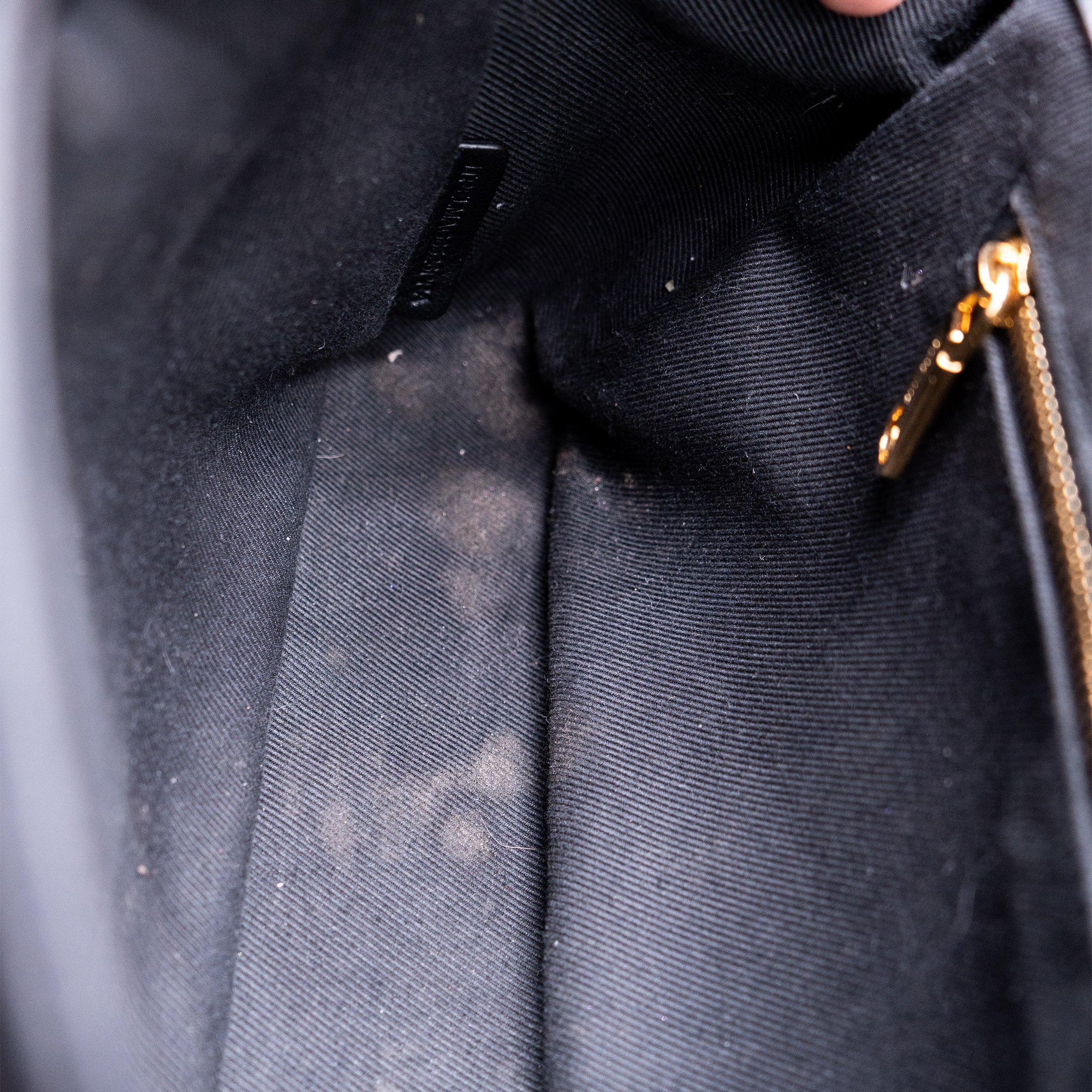 Burberry Lambskin Quilted Medium Lola Bag Black