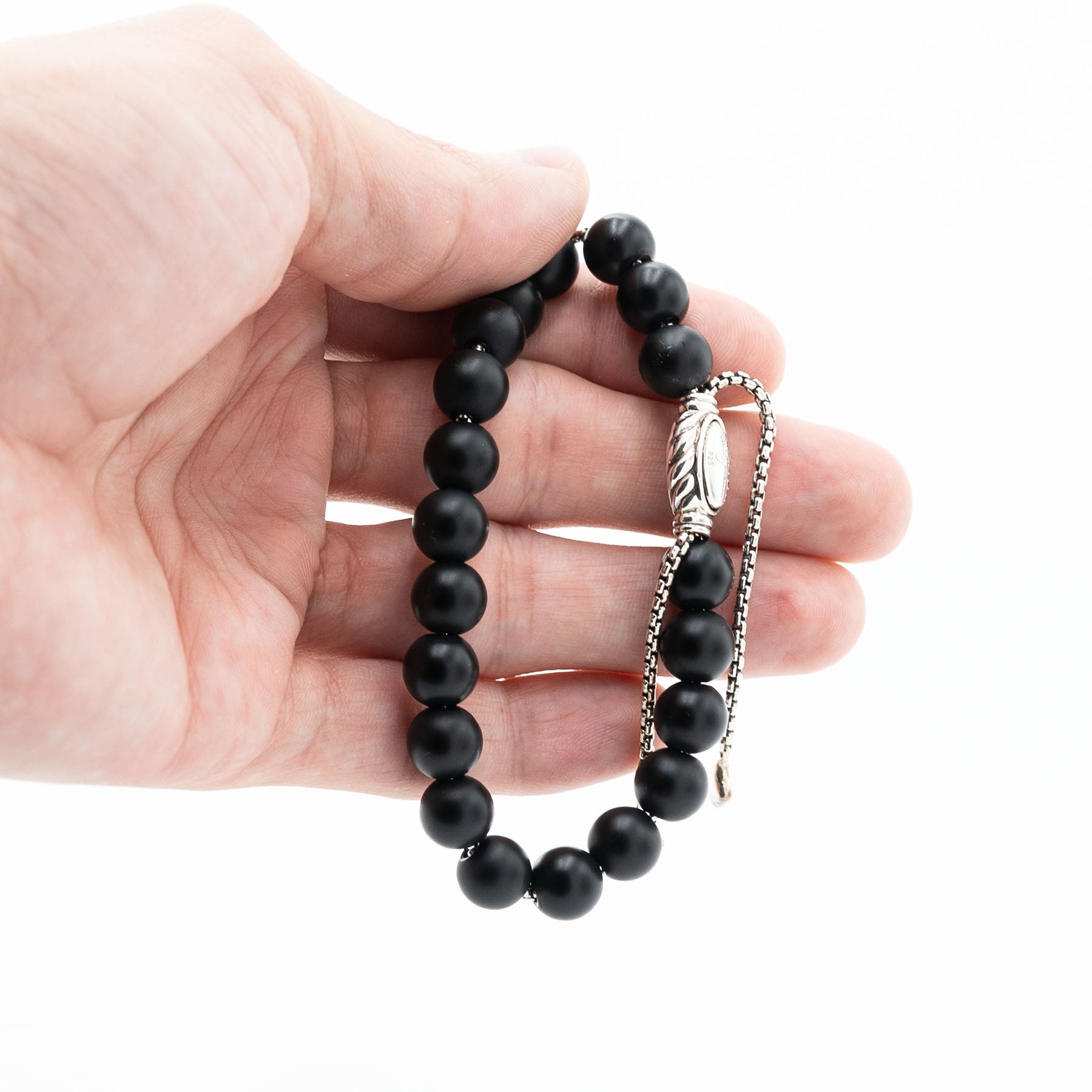 David Yurman Black Onyx Spirit Bead Bracelet